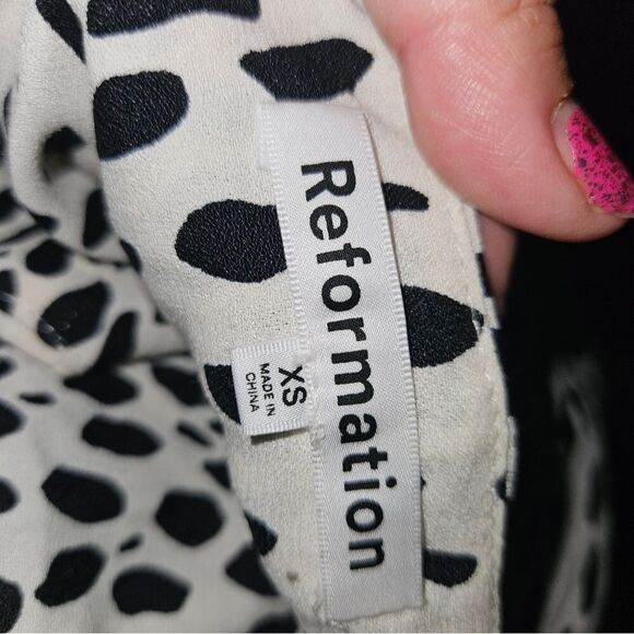 Reformation Ventura Slip Dress in Cheetah - Picture 5 of 8